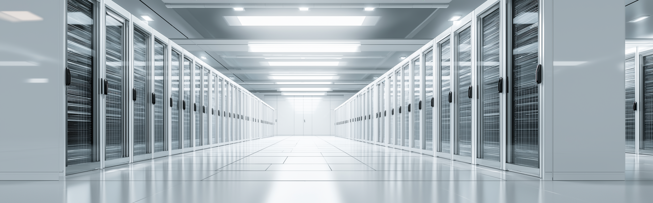 HPE server infrastructure in a data center